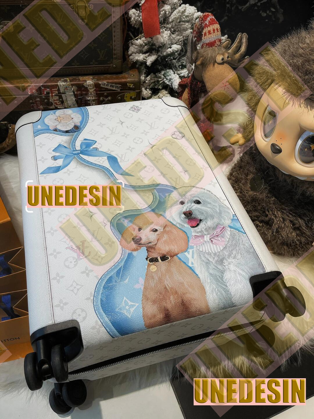 LV 行李箱 狗 UNEDESIN (67)
