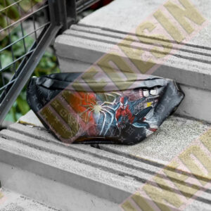 LV Men's Waist Bag “Spider-Man” Edition