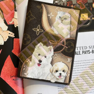 LV Passport Holder “Paws & Pals” Edition