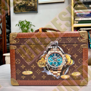 Unedesin × LV “Time Vault” Watch Trunk Edition