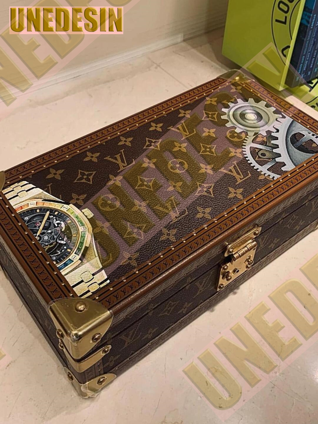 UNEDESIN LV 手表 手提箱 箱子