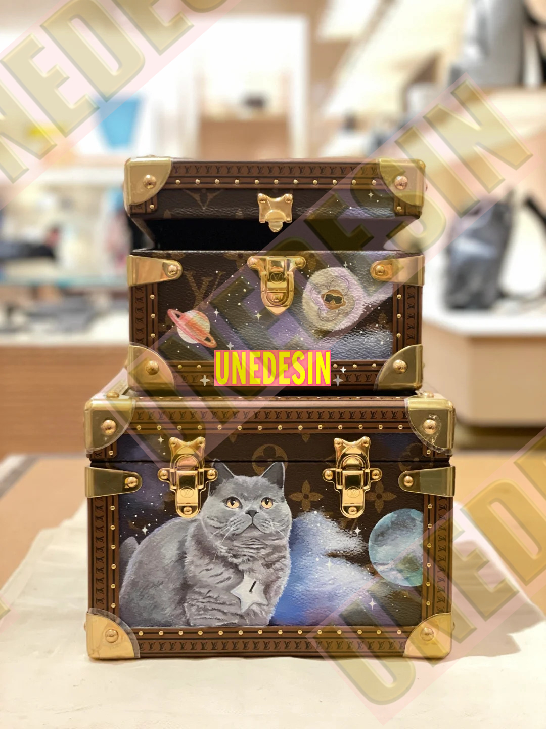 UNEDESIN LV 猫 (1) 箱塔