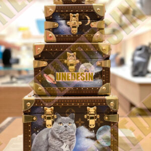 Unedesin × LV “Feline Heights” Tower Trunk Edition