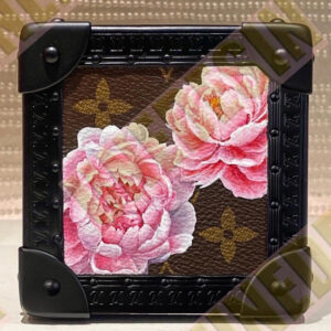 Unedesin × LV “Peony & Cherry Blossom” Trunk Edition