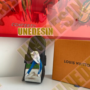 Unedesin x LV Keychain “Tee for Two” Edition