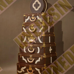 Unedesin × LV “Ribbon Elegance” Tower Trunk Edition