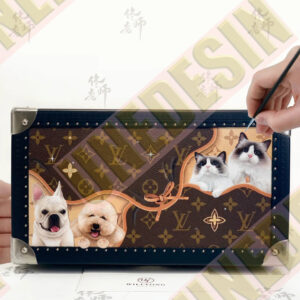 LV Passport Holder “Paws & Pals” Edition
