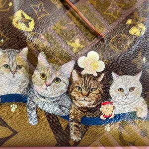 Unedesin “Quiet Cat” Canvas Tote