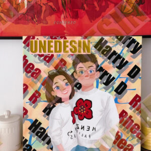 Unedesin “Face to Soul” Canvas Tote Series