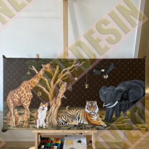 Unedesin “Tiny Companions” Canvas Tote Series