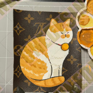 Unedesin “Quiet Cat” Canvas Tote