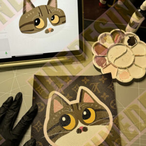 Unedesin “Quiet Cat” Canvas Tote