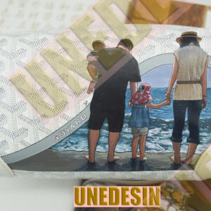 Unedesin “Face to Soul” Canvas Tote Series