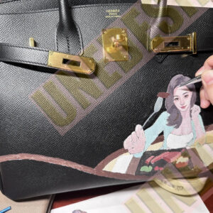 Unedesin x Hermès “Brush of Eternity” Canvas Edition