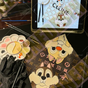 Unedesin “Cartoon Parade” Canvas Tote Series