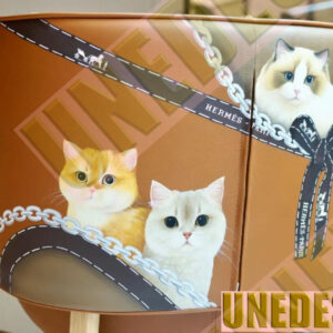 Unedesin “Quiet Cat” Canvas Tote