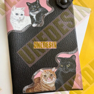 Unedesin “Quiet Cat” Canvas Tote