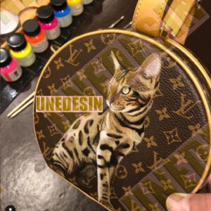 Unedesin “Quiet Cat” Canvas Tote