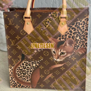 Unedesin “Quiet Cat” Canvas Tote