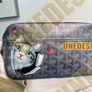 Unedesin “Quiet Cat” Canvas Tote