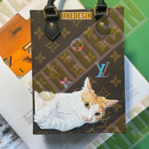 Unedesin “Quiet Cat” Canvas Tote