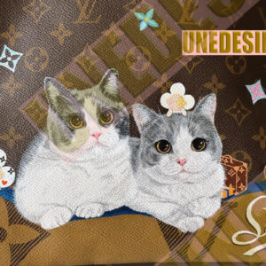 Unedesin “Quiet Cat” Canvas Tote