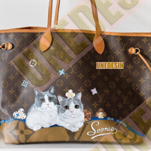 Unedesin “Quiet Cat” Canvas Tote