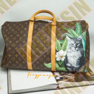Unedesin “Quiet Cat” Canvas Tote