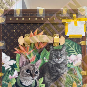 Unedesin “Quiet Cat” Canvas Tote