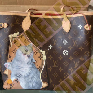 Unedesin “Quiet Cat” Canvas Tote