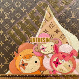 Unedesin “Cartoon Parade” Canvas Tote Series
